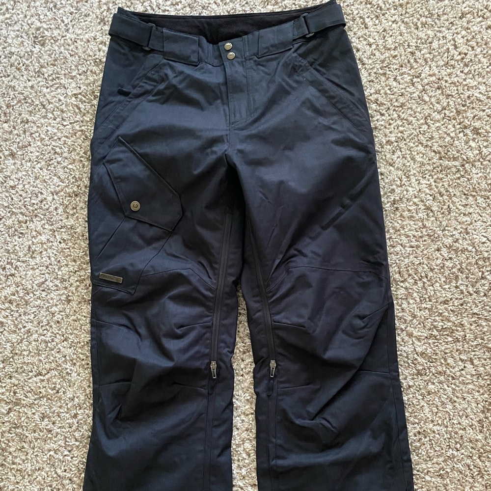 New Mens Snow Pants Obermeyer Black Size M